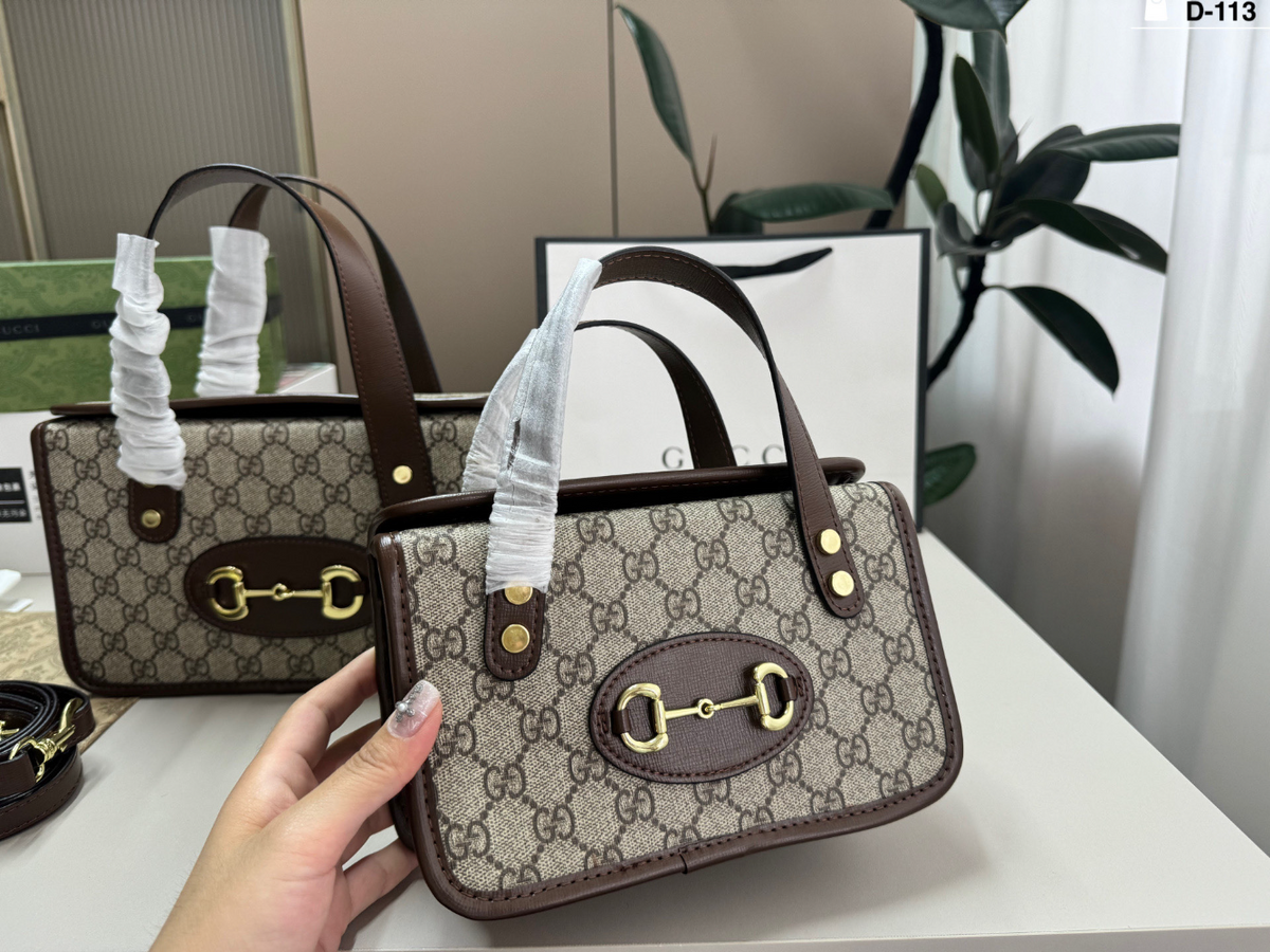 GEM244 New arrive fashion brown color bag for woman beautiful gift 2 size