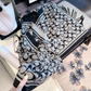 COEM18 new arrive  Hot sale grey black color fashion beautiful  scarf  for woman gift  to choose