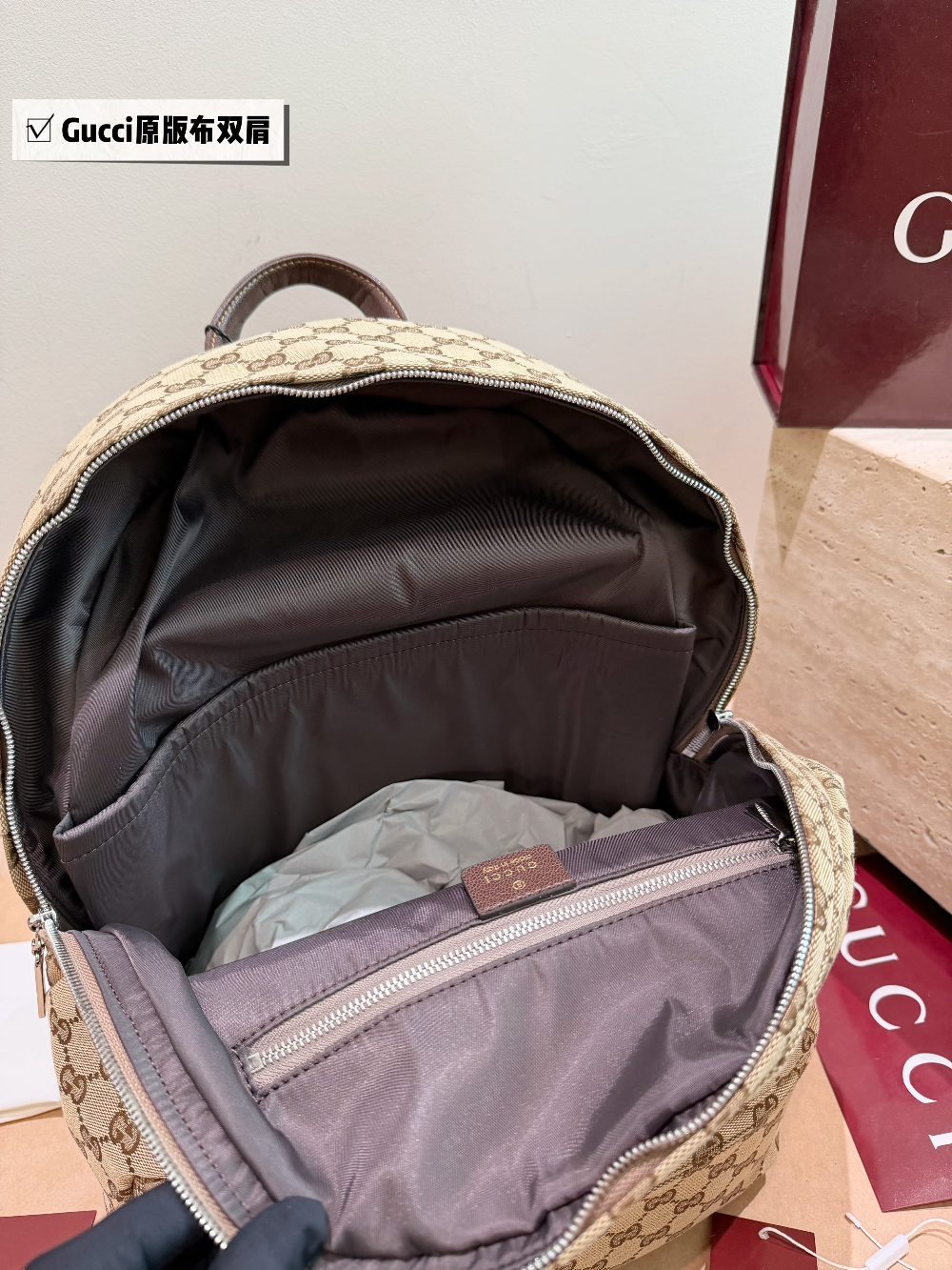 GEM250 New arrive fashion khaki bag for woman hands bag beautiful gift to choose gift 34*42cm