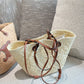 CLEM09 New Designer Summer Romantic Fashion Beach Tote Bag 25×30CM