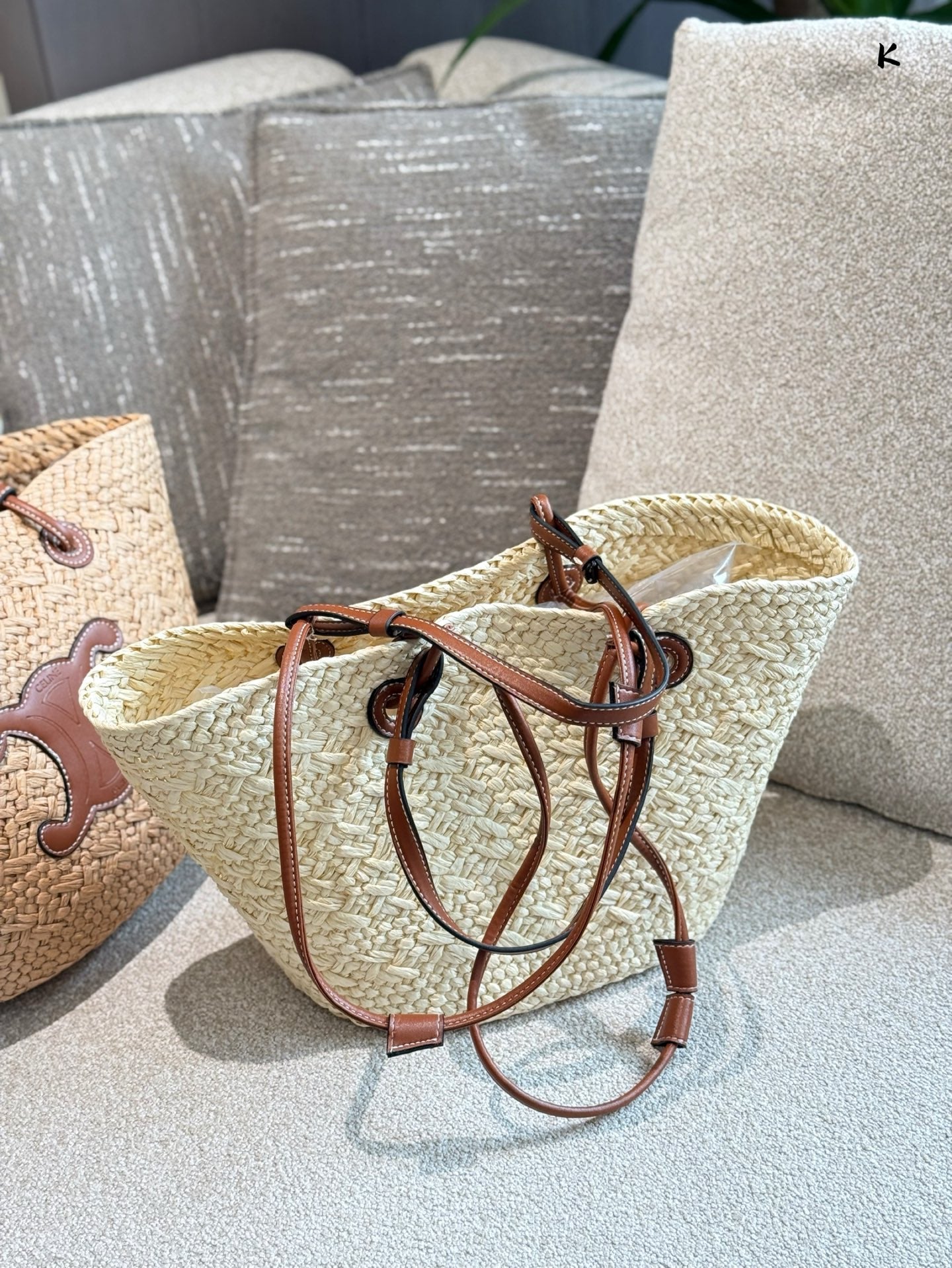 CLEM09 New Designer Summer Romantic Fashion Beach Tote Bag 25×30CM