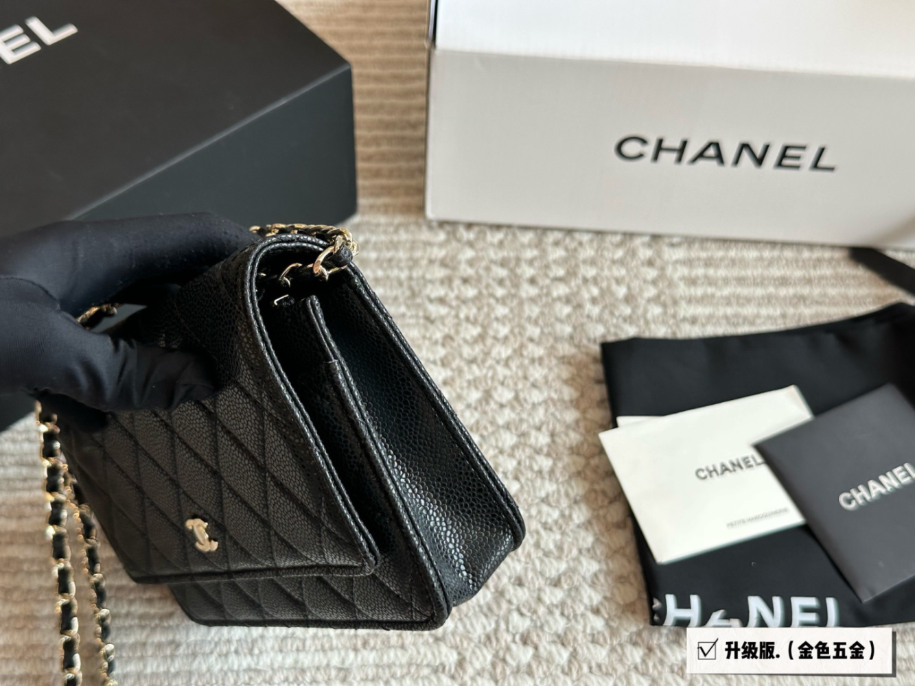 CEM288 New arrive fashion white	 black bag for woman hands bag beautiful gift to choose gift 20*13cm