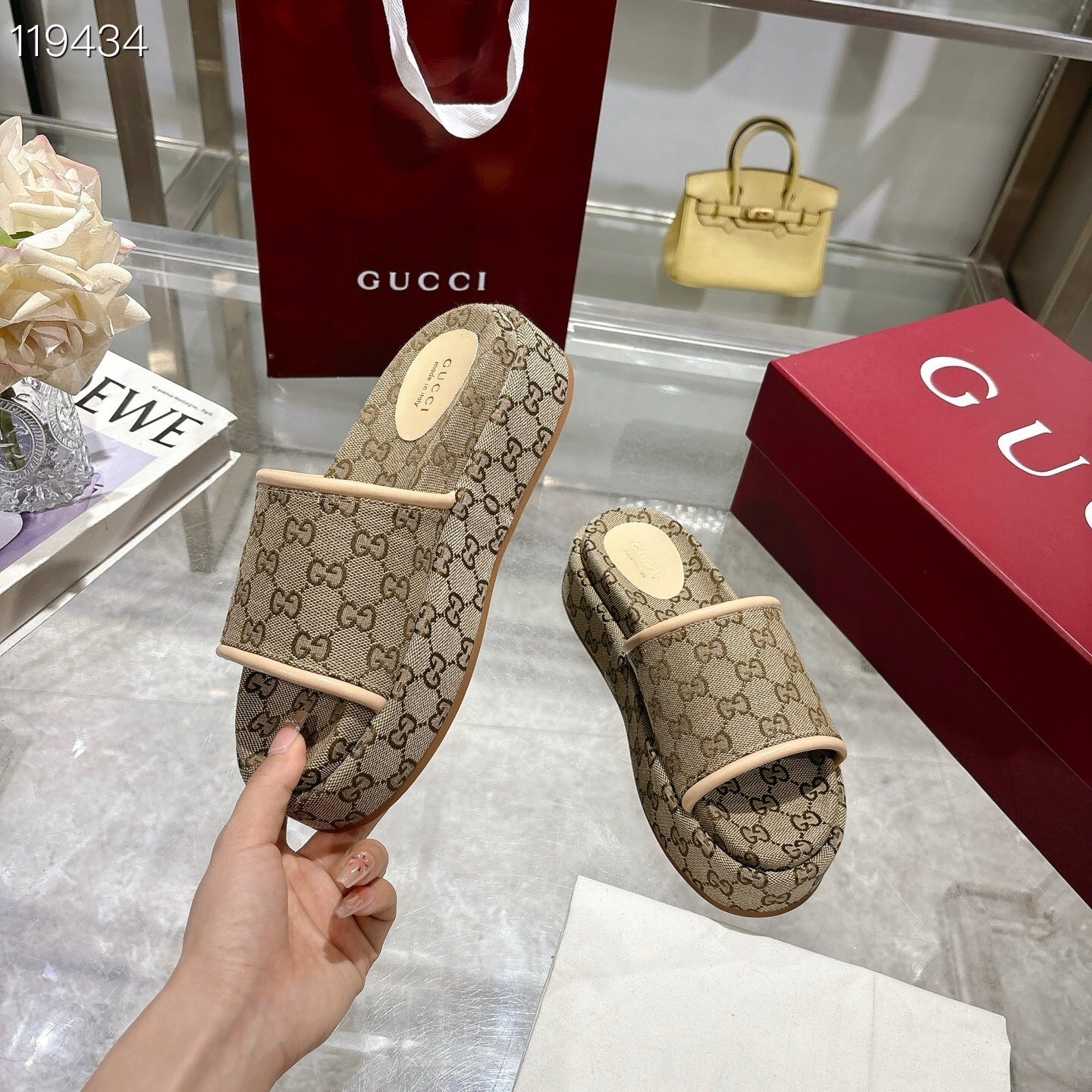 GEM144 Designer Shoes women Sandals for women pink black blue color shoes high quality size 35 to 41