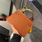 HEM95  designer Shoulder Bags New Handheld Solid Color High Quality Womens Bag Genuine Leather Crossbody Stewardess 20CM