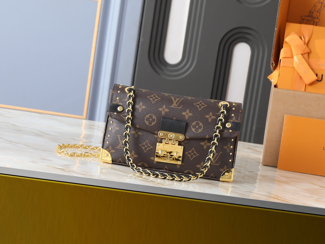 LEM337  Hot sale fashion black bag for woman hand bag beautiful gift  27 x 16 x 8cm size