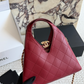 CEM309 New arrive fashion black white  pink red  Light camel color  khaki bag for woman hands bag beautiful gift to choose gift 23*25cm