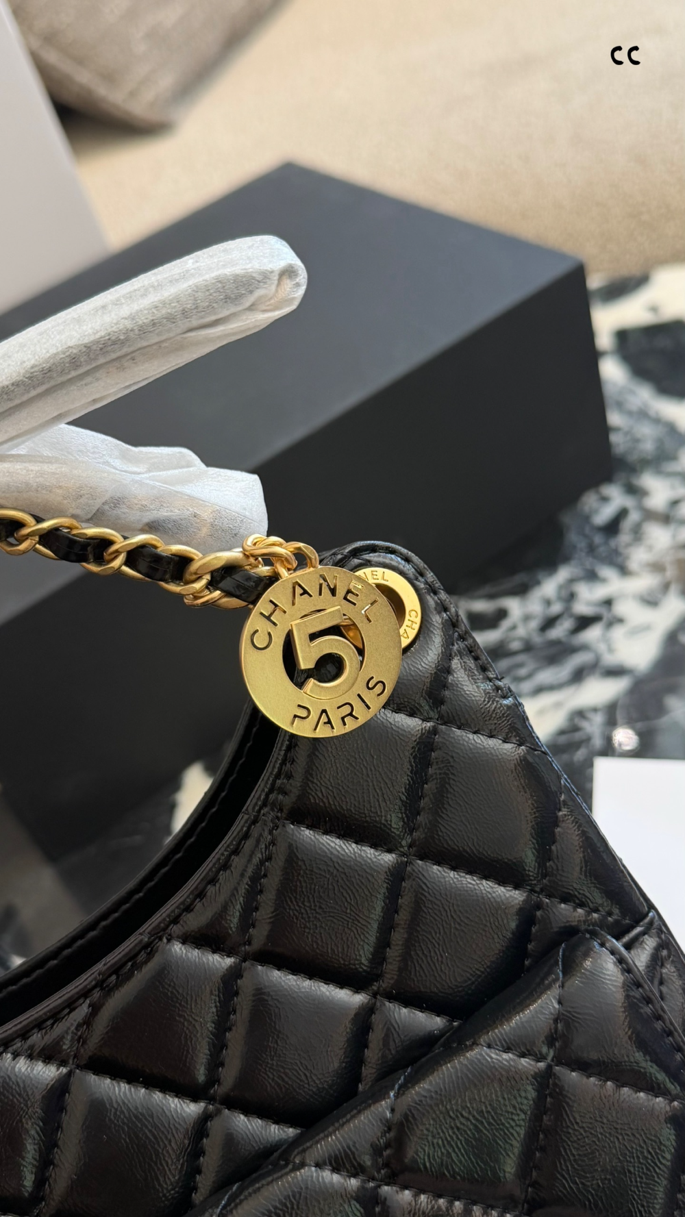 CEM394 New arrive fashion black white color bag for woman beautiful gift to choose 2 size