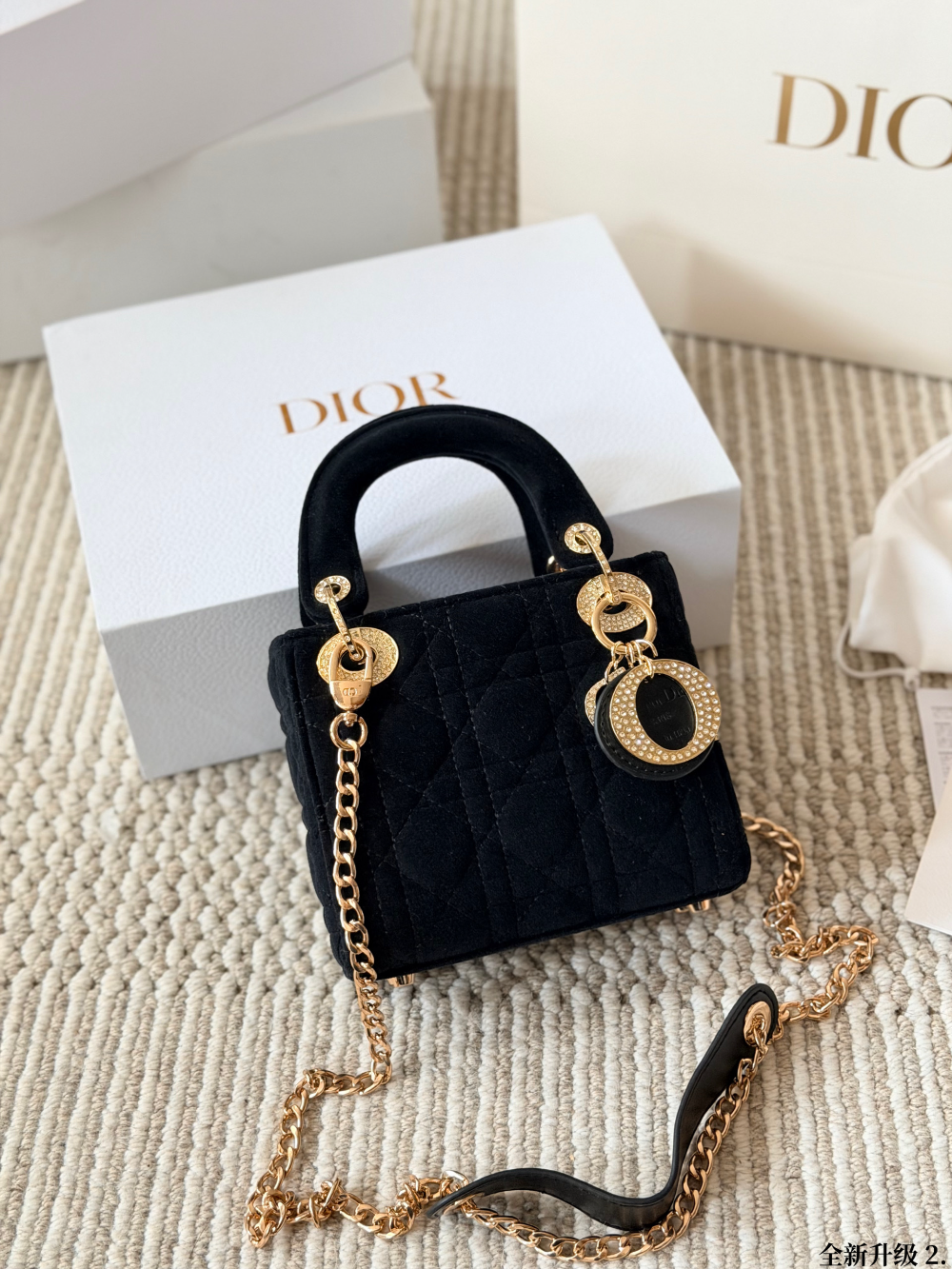 DEM347 New arrive fashion black red orange white blue color bag for woman beautiful gift to choose 17cm
