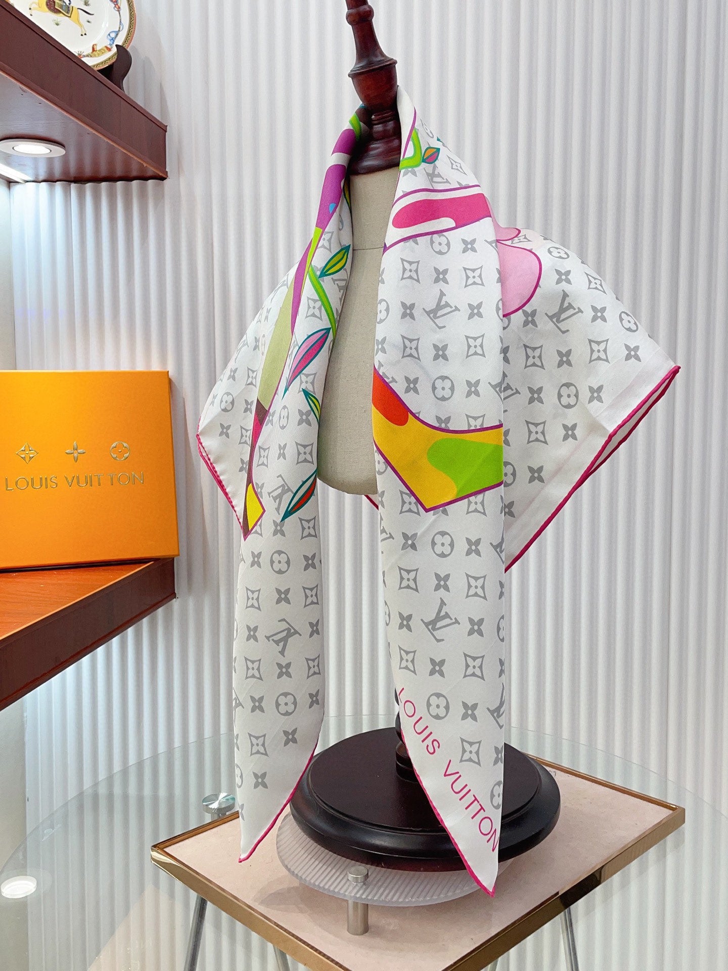 LEM282 designer scarf  90*90cm wool silk scarf fashion Luxury silk scarf square summer new style silk womens ribbons for work travel outdoor and home headband