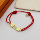 LEM471 New trendy open-style bracelet - Metal lock letter wristband - Women's couple accessory