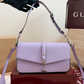 GEM222 New arrive fashion black red green purple color bag for woman beautiful gift to choose size 23*13cm