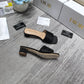 DEM308 New arrive fashion black and white  many color shose for woman beautiful Slippers gift to choose