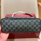 GEM246 New arrive fashion blue khaki color bag for woman beautiful gift to choose  30×14×12cm