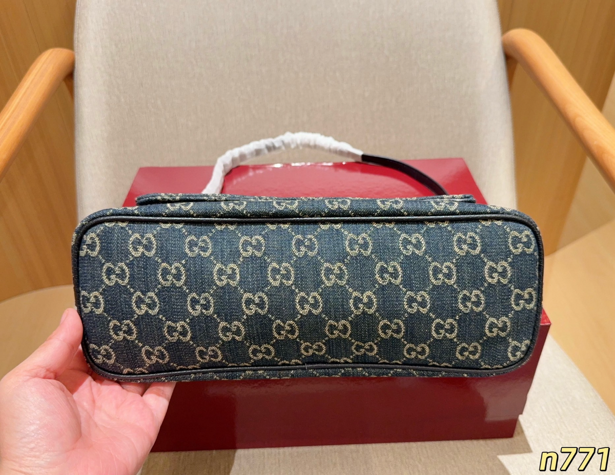GEM246 New arrive fashion blue khaki color bag for woman beautiful gift to choose  30×14×12cm