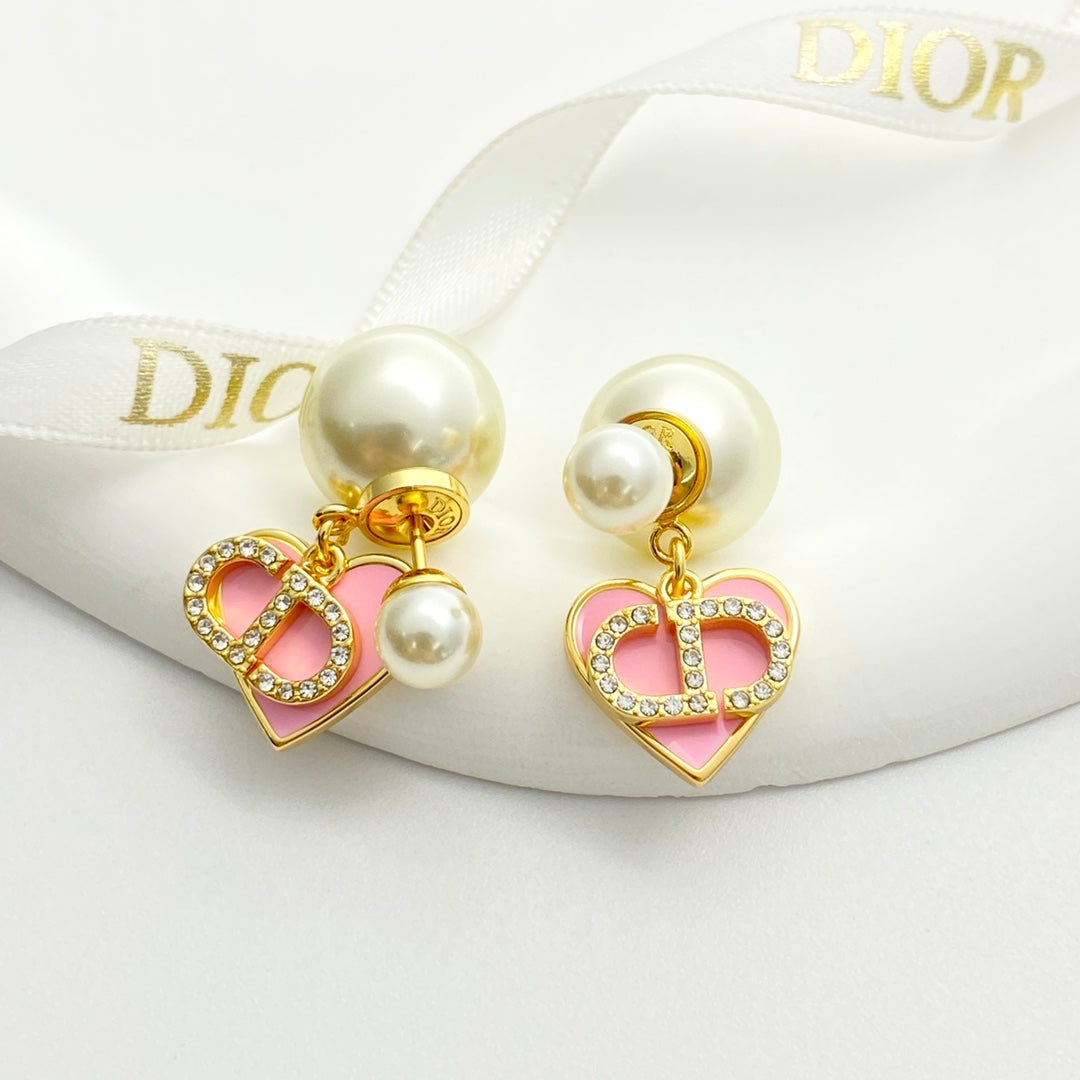DEM293 New Arrive Fashion  Hot Sale  with Pearl Pink Earring  for Woman Jewelry To Choose Gift not with Box
