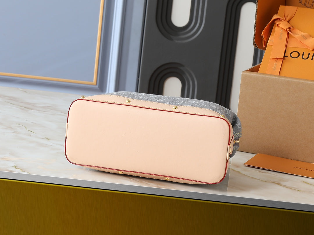 LEM280 Designer Bag Makeup Bag Luxury Cosmetic bag High Quality Women's Handbag Purse Cowhide travel Storage Bag Toiletry Bag Mini Brown vanity bag designer cosmetic bag 27 x 18 x 9cm