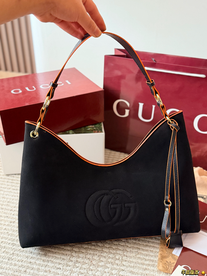 GEM277 New arrive fashion black brown caramel bag for woman hands bag beautiful gift to choose gift 42x19cm