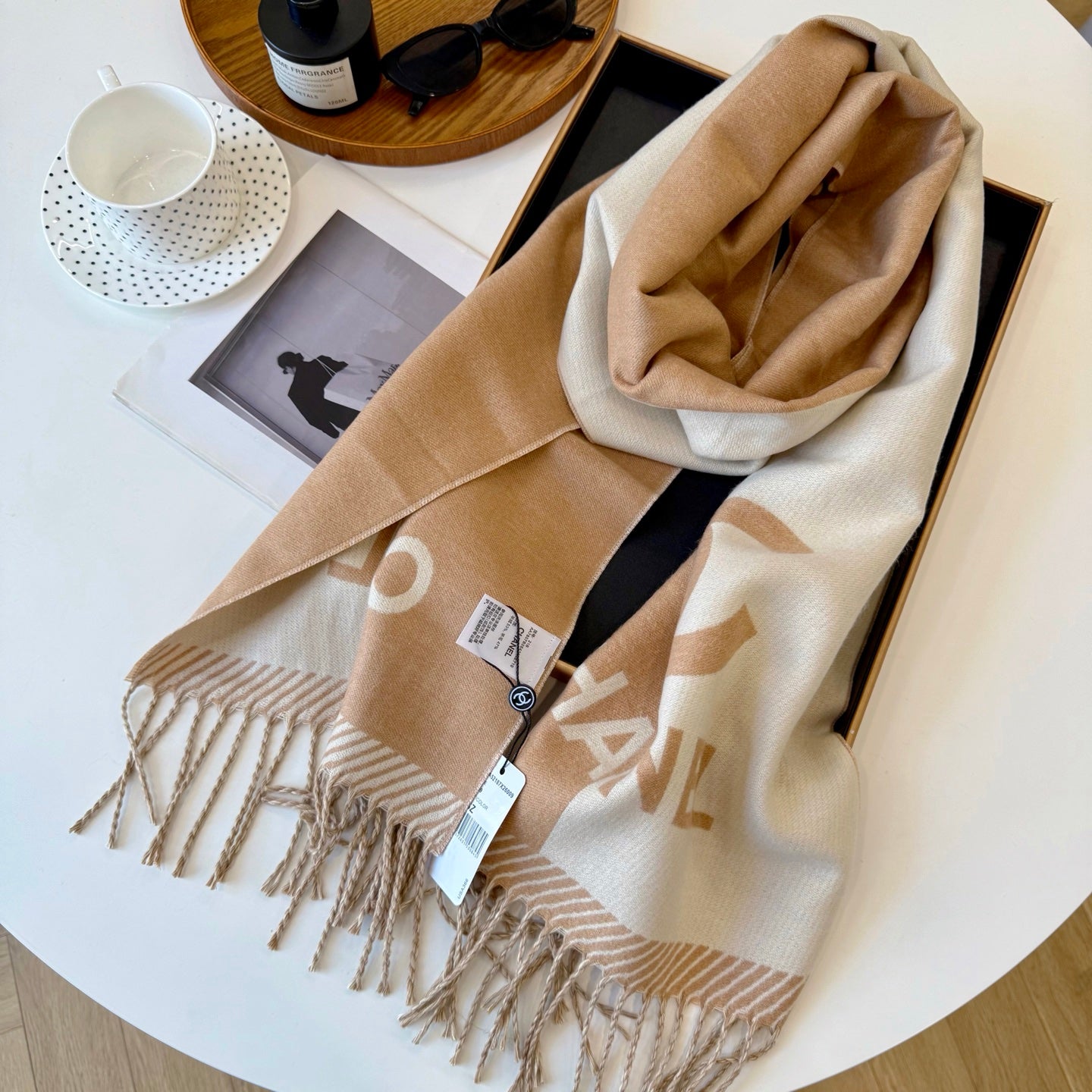 CEM178 inter scarf Shawl designer scarf women plaid cashmere long tassels soft sjaal brown scarves for women scarf man winter warm breathable simple style 45*180cm