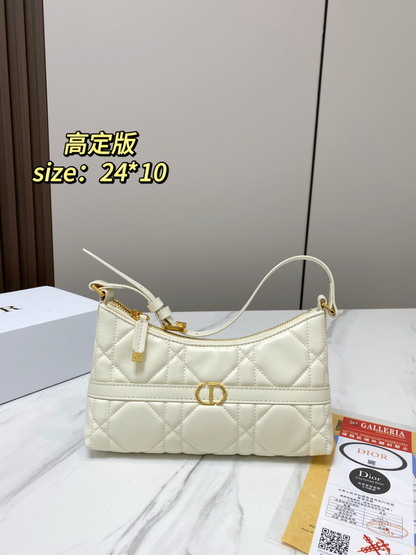 DEM359 New arrive fashion black white ceramel pink color bag for woman beautiful gift to choose size 24×10cm