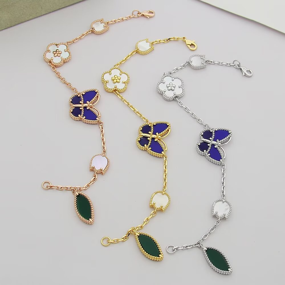 VEM34 New trendy and luxurious butterfly bracelet - Unique design with high-end style, versatile accessory for all occasions
