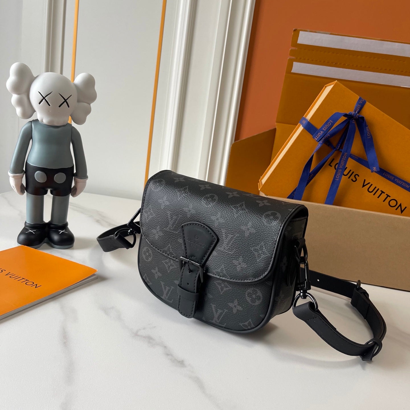 LEM303 20 x 17 x 7cm  Women Luxurys Designer Bag Crossbody Diane Baguette Classic Vintage Canvas Strap Flower Flap Embossed Letters Clutch Purse Shoulder Bags