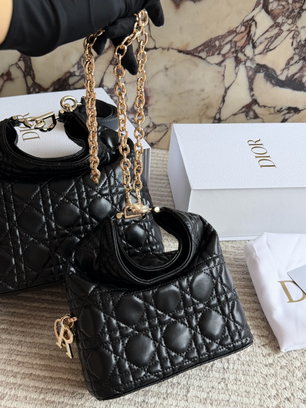 DEM327 New arrive fashion black white blue pink color bag for woman beautiful gift to choose gift size to choose 2 size