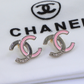 CLEM47 New arrive fashion pink color earring  for woman jewelry beautiful jewelry no with box