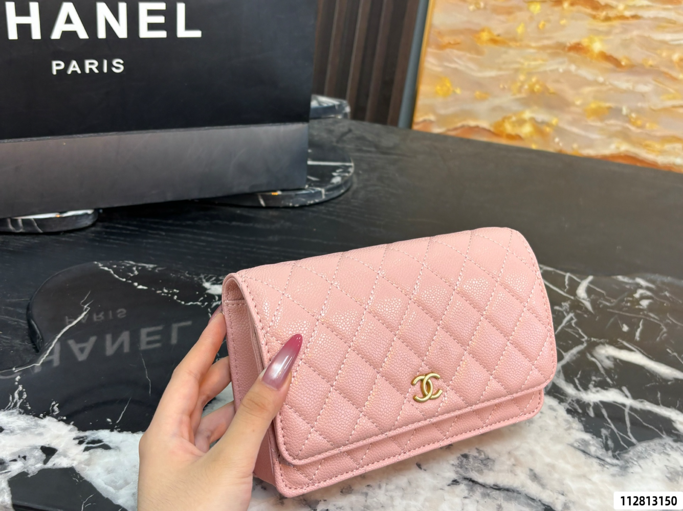 CEM357 New arrive fashion red black  brown khaki pink color bag for woman beautiful gift to choose 19*12cm