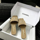 CEM260 New arrive fashion black and white color shose for woman beautiful Slippers gift to choose