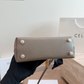 CLEM50 New arrive fashion black grey bag for woman hands bag beautiful gift to choose gift  20x13cm