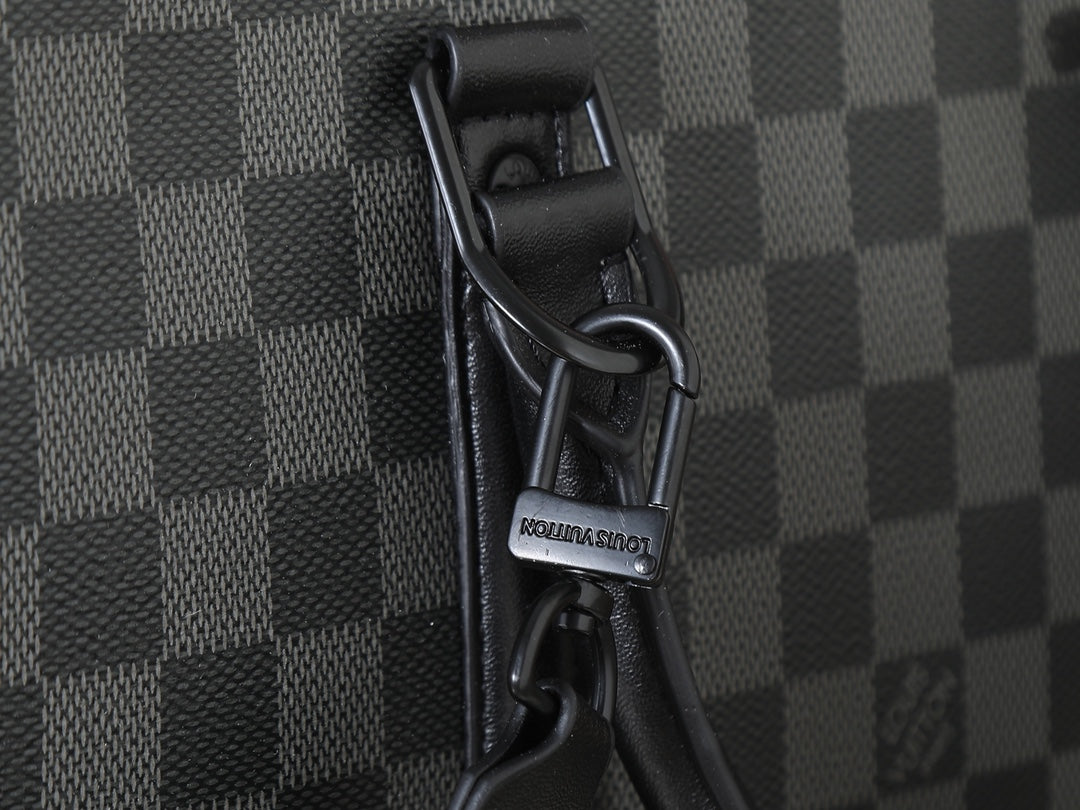 LEM330 Hot sale fashion black brown  bag for woman and men gift size 31*39*8.5cm