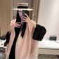 DEM393 new arrive  Hot sale black grey pink color fashion beautiful  scarf  for woman gift  to choose
