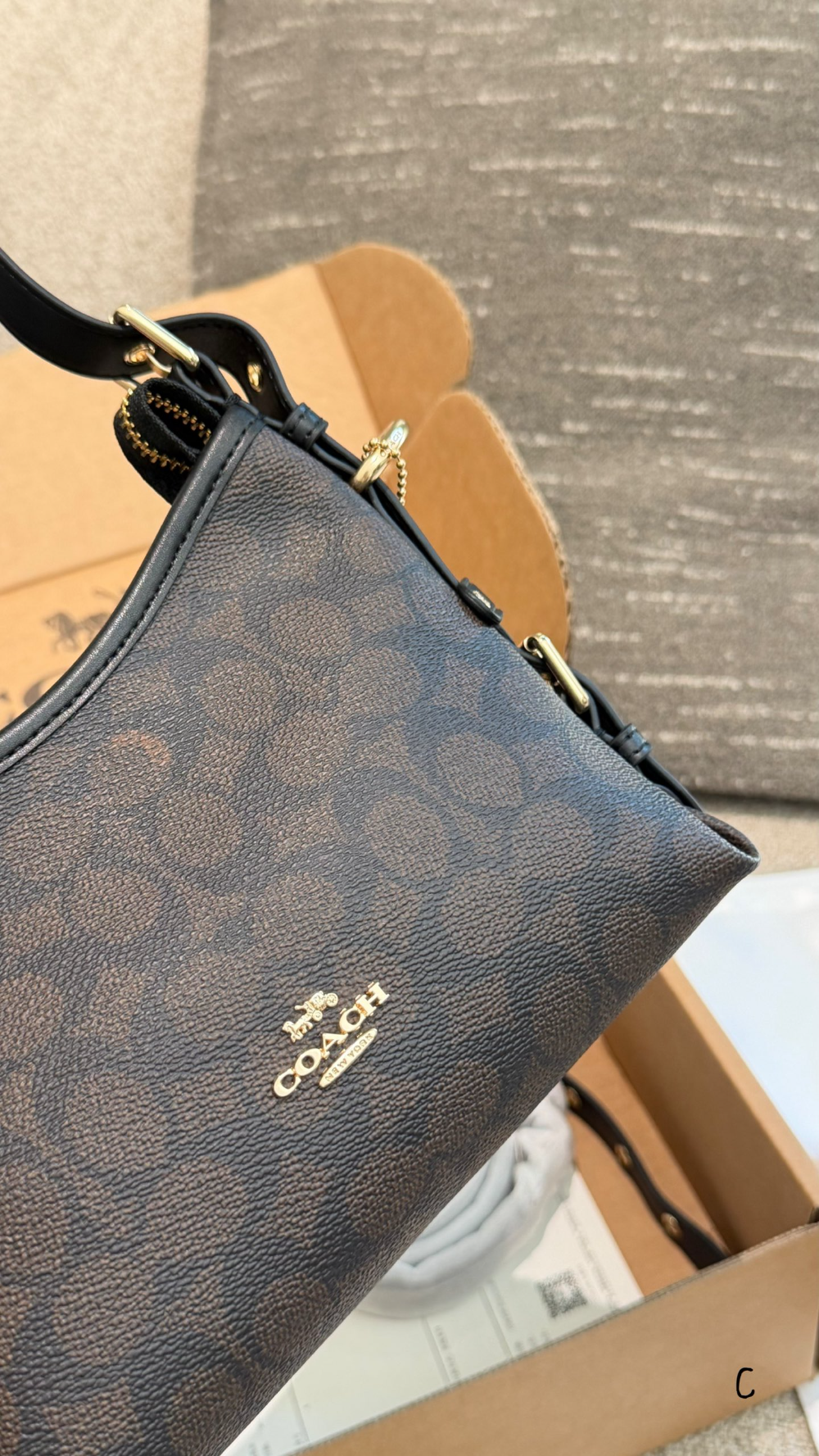 COEM10 New arrive fashion dark brown color bag for woman beautiful gift to choose