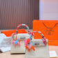 HEM137 New arrive fashion black red white yellow green blue dark gray color bag for woman beautiful gift to choose 3 size