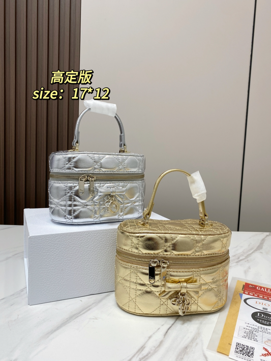 DEM349 New arrive fashion gold silver color bag for woman beautiful gift to choose