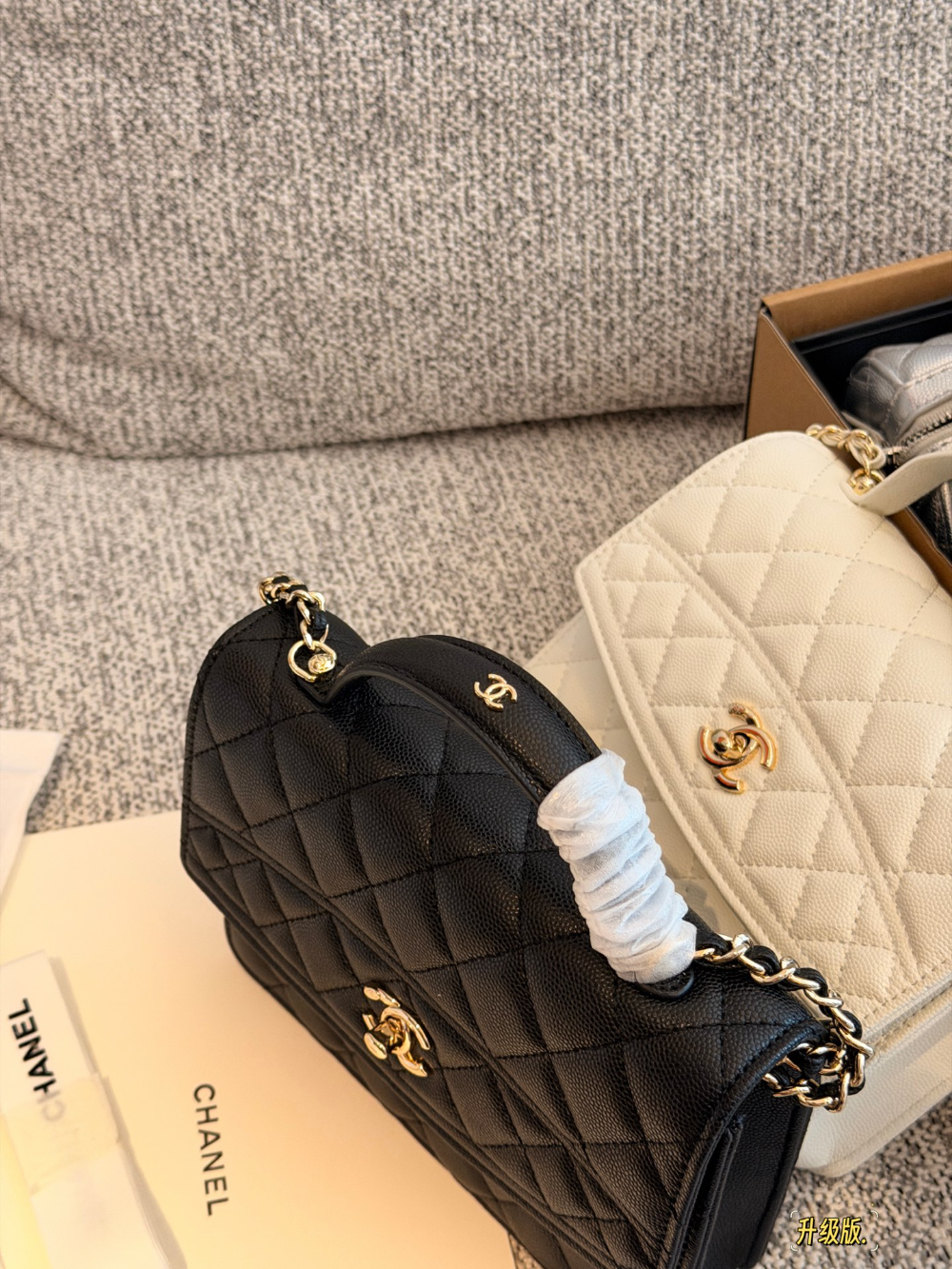 CEM305 New arrive fashion black white bag for woman hands bag beautiful gift to choose gift 21*15.5cm