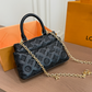 LEM555 New arrive fashion black white yellow pink color bag for woman beautiful gift to choose size 20*12CM