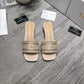 DEM308 New arrive fashion black and white  many color shose for woman beautiful Slippers gift to choose