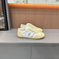 DEM325 Womens  men  Shoes Fashion Female Luxury Designer yellow Ladies shoes size 35-45