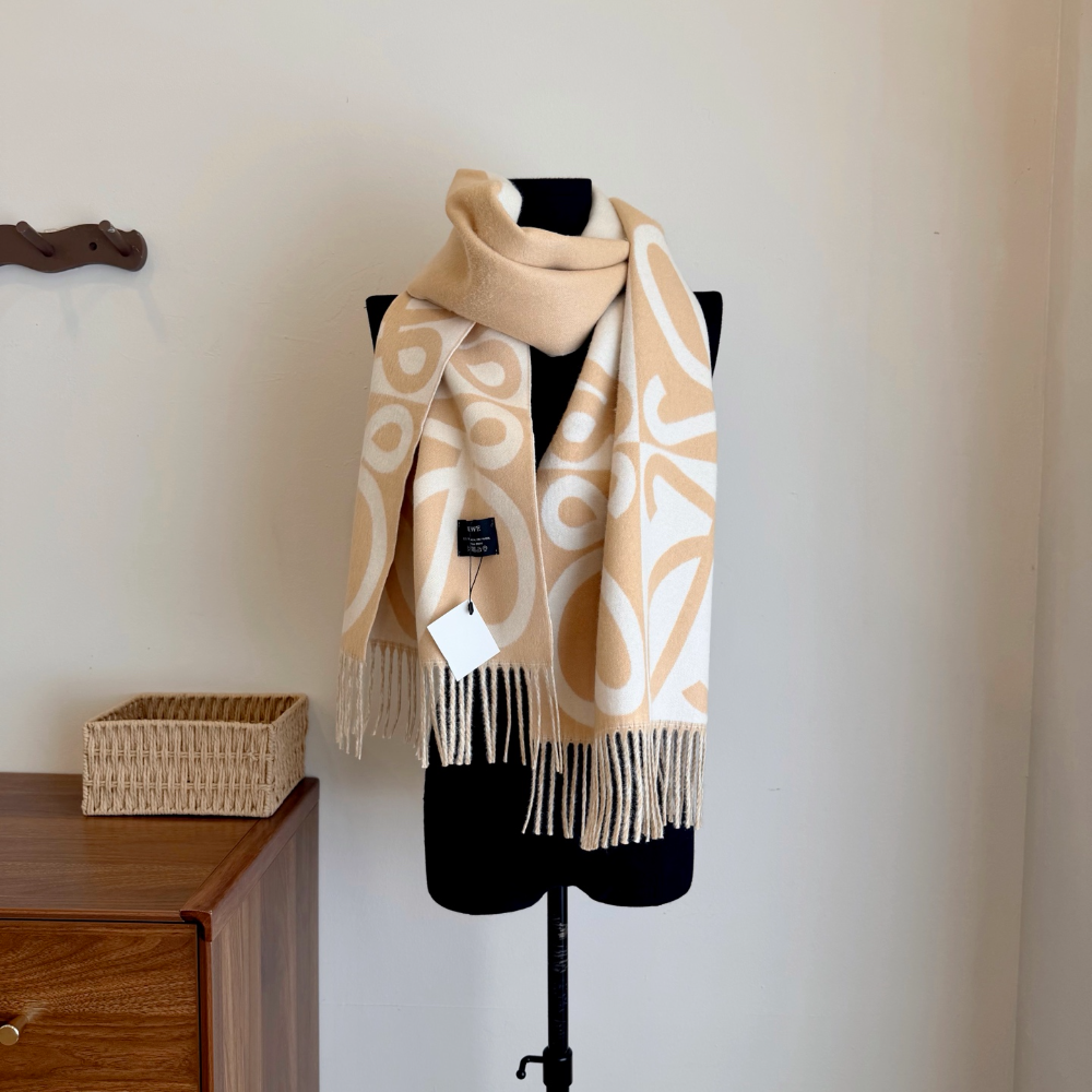 LOEM02 new arrive  Hot sale brown black khaki grey color fashion beautiful  scarf  for woman gift  to choose size 180*45cm