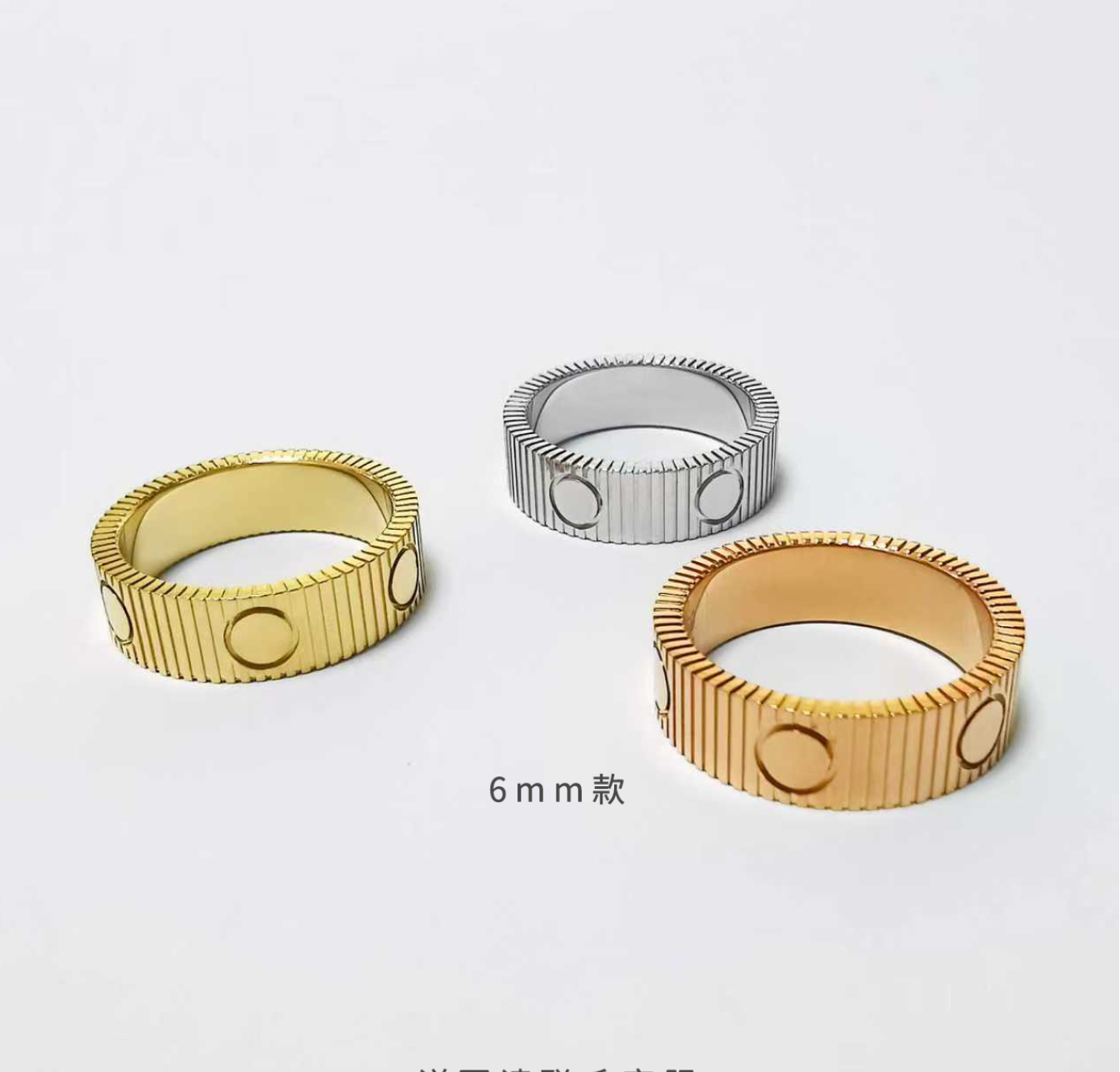 CREM219  Hot sale Fashion Titanium Stainless Steel Rings for Women Men jewelry Couples Cubic Zirconia Wedding Rings Bague Femme