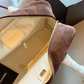 CEM481 New arrive fashion coffee brown khaki bag for woman hands bag beautiful gift to choose gift 36*20cm