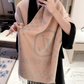 LEM603 new arrive  Hot sale grey pink color fashion beautiful  scarf  for woman gift  to choose