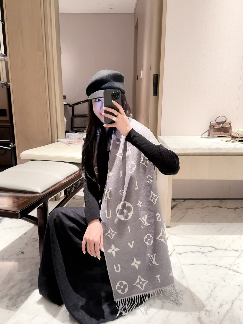 LEM545 new arrive  Hot sale black grey brown color fashion beautiful  scarf  for woman gift  to choose size 180*45cm