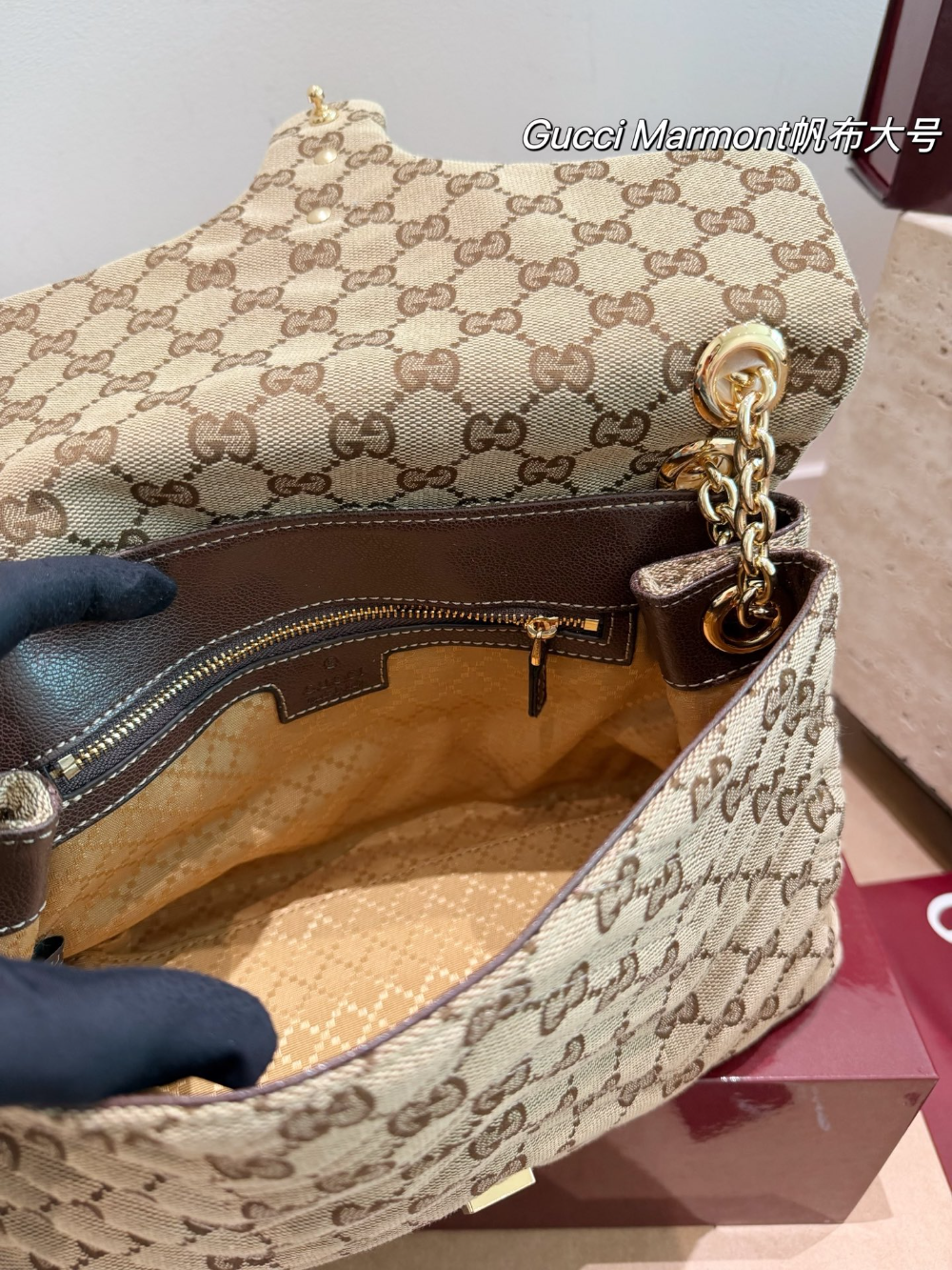 GEM253 New arrive fashion khaki bag for woman hands bag beautiful gift to choose gift 3 size
