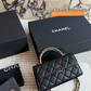 CEM393 New arrive fashion black white light blue silver khaki pink caramel color bag for woman beautiful gift to choose size 19*10cm