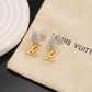LEM478 New Arrive Silver and Gold Color Earring Fashion Design Earring Charm for Women Jewelry