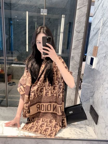 DEM385 new arrive  Hot sale brown black blue color fashion beautiful  scarf  for woman gift  to choose