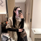 HEM147 new arrive  Hot sale light brown black  color fashion beautiful  scarf  for woman gift  to choose