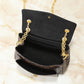 LEM336 Hot sale fashion black bag for woman hand bag beautiful gift  big size 30cm